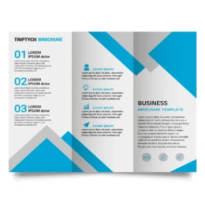 Triptych Brochure Printing Service