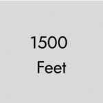 Up to 1500 feet