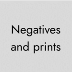 Negatives and prints (Extra print Charges apply)